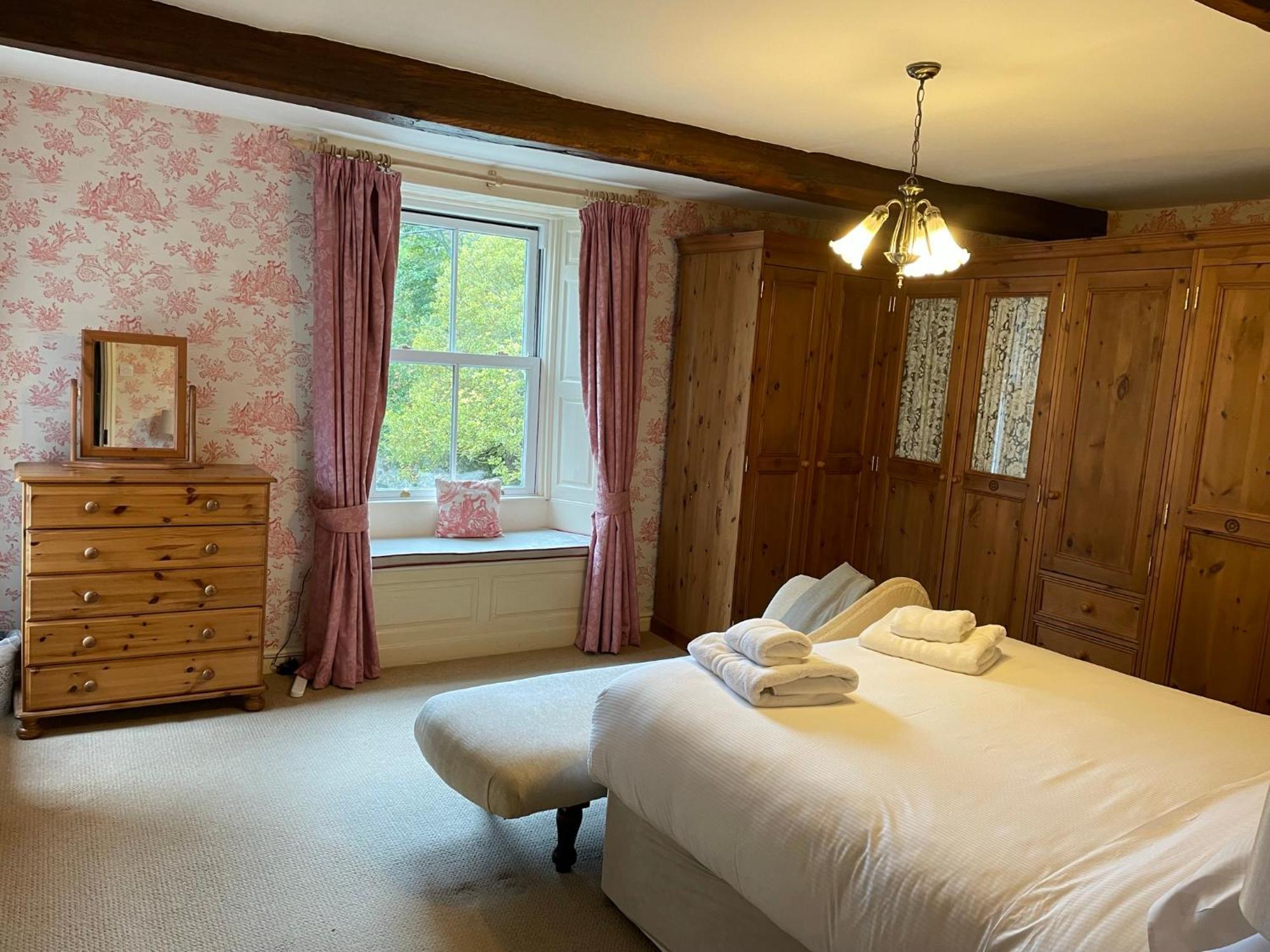 Hotel Ashfield House Grassington Zimmer foto The bedroom at The Old Vicarage